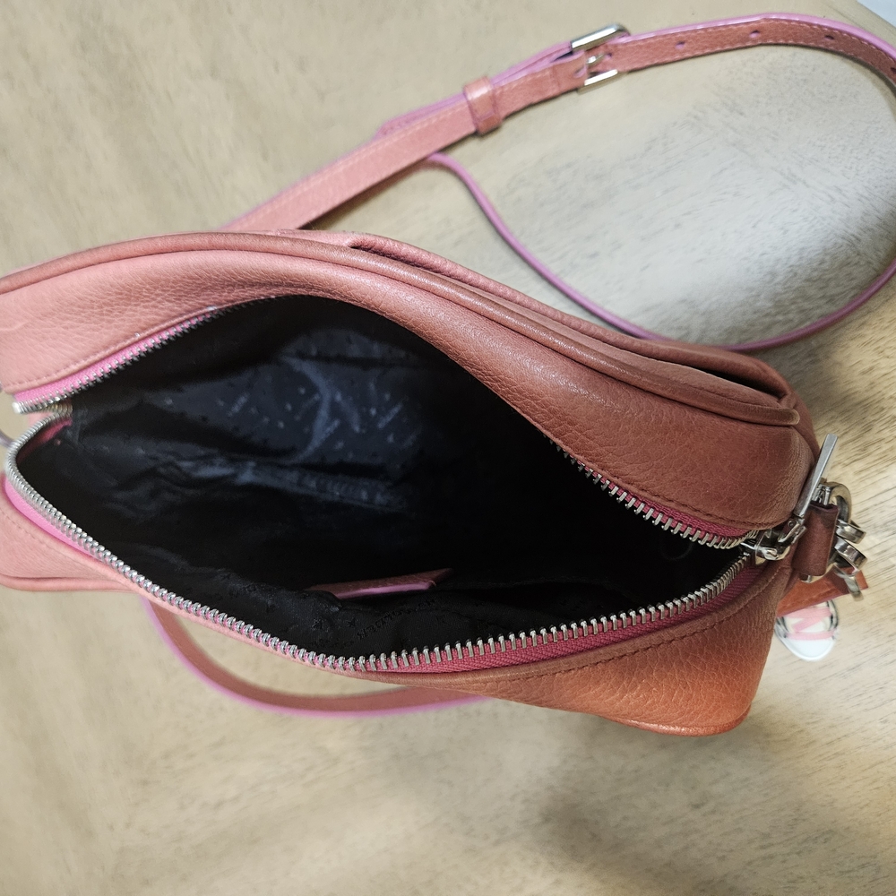 Pink Star Embossed Women's Bag - Picture 2 of 5